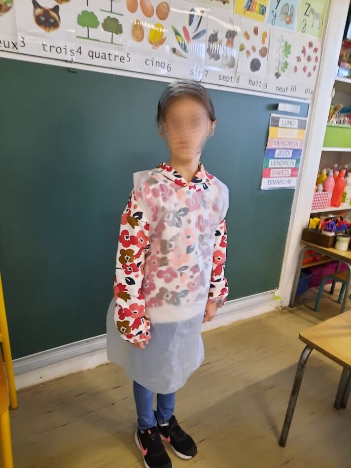 Organic biodegradable disposable compostable Apron - PPE medical